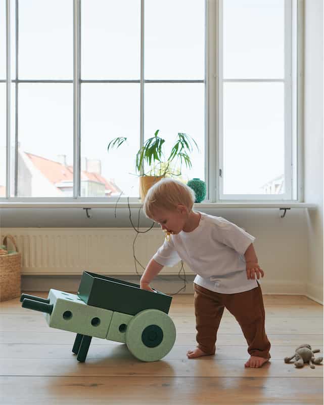Modu 3-in-1 Gåvogn Ocean Mint / Forest Green - Image 3