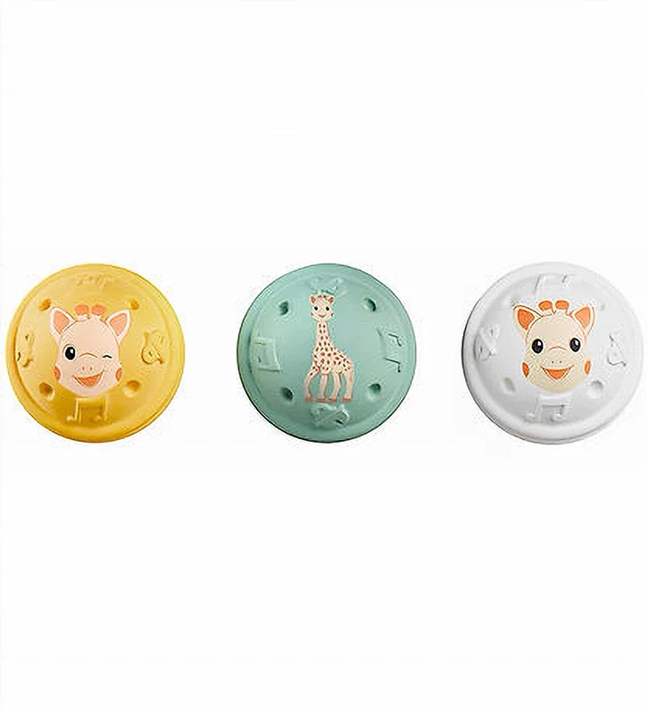 3 musical balls Sophie la girafe - HEARING