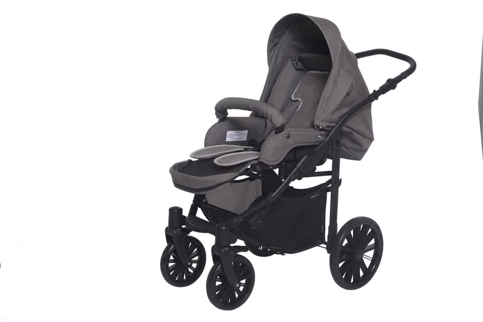 Air Cuddle COOL SEAT stroller layer col. SMOKE - Image 2