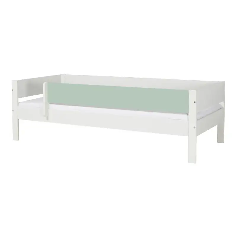 Amon Enkeltseng med sengehest - Light Green
