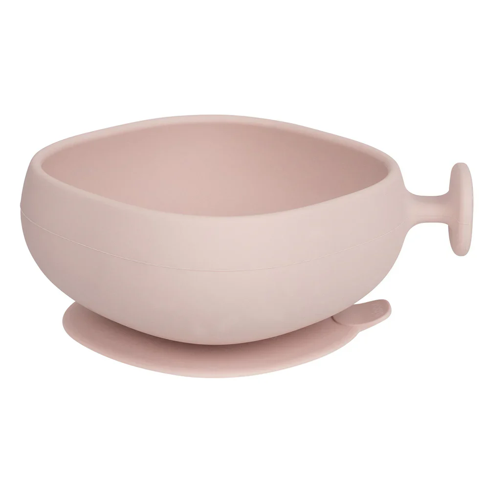 b.box Madskål med låg Silikone - Rosa - Image 3