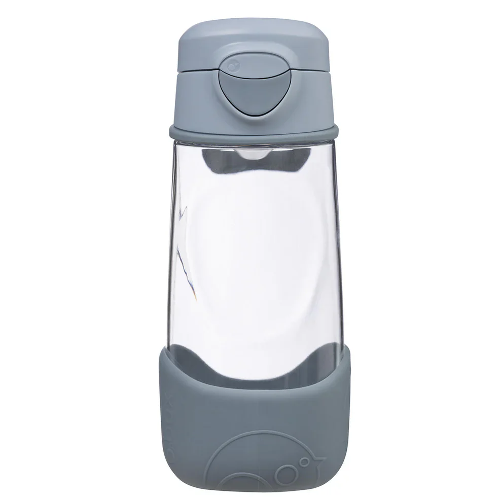 b.box Vandflaske med tud 450ml - Blå - Image 2