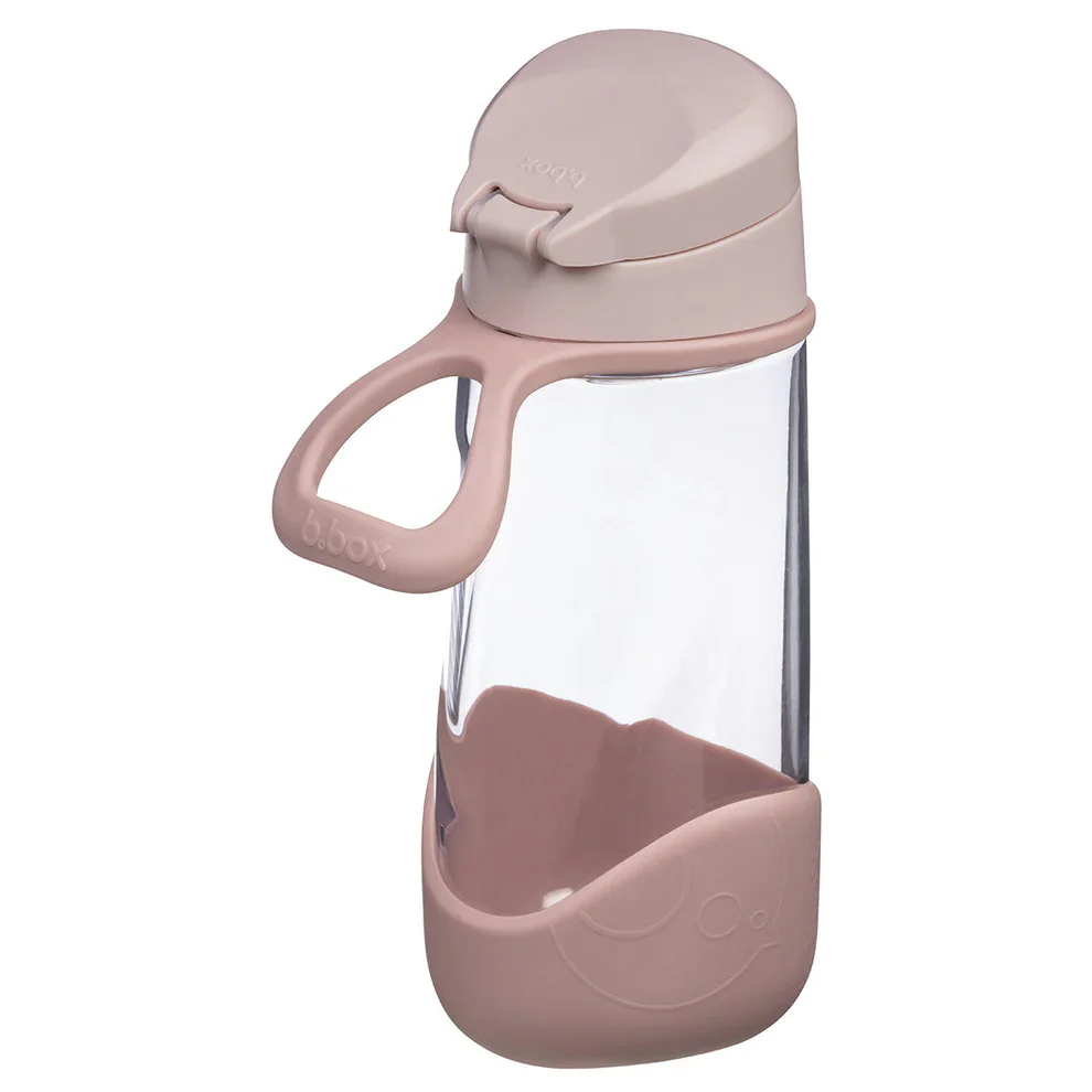 b.box Vandflaske med tud 450ml - Rosa - Image 2