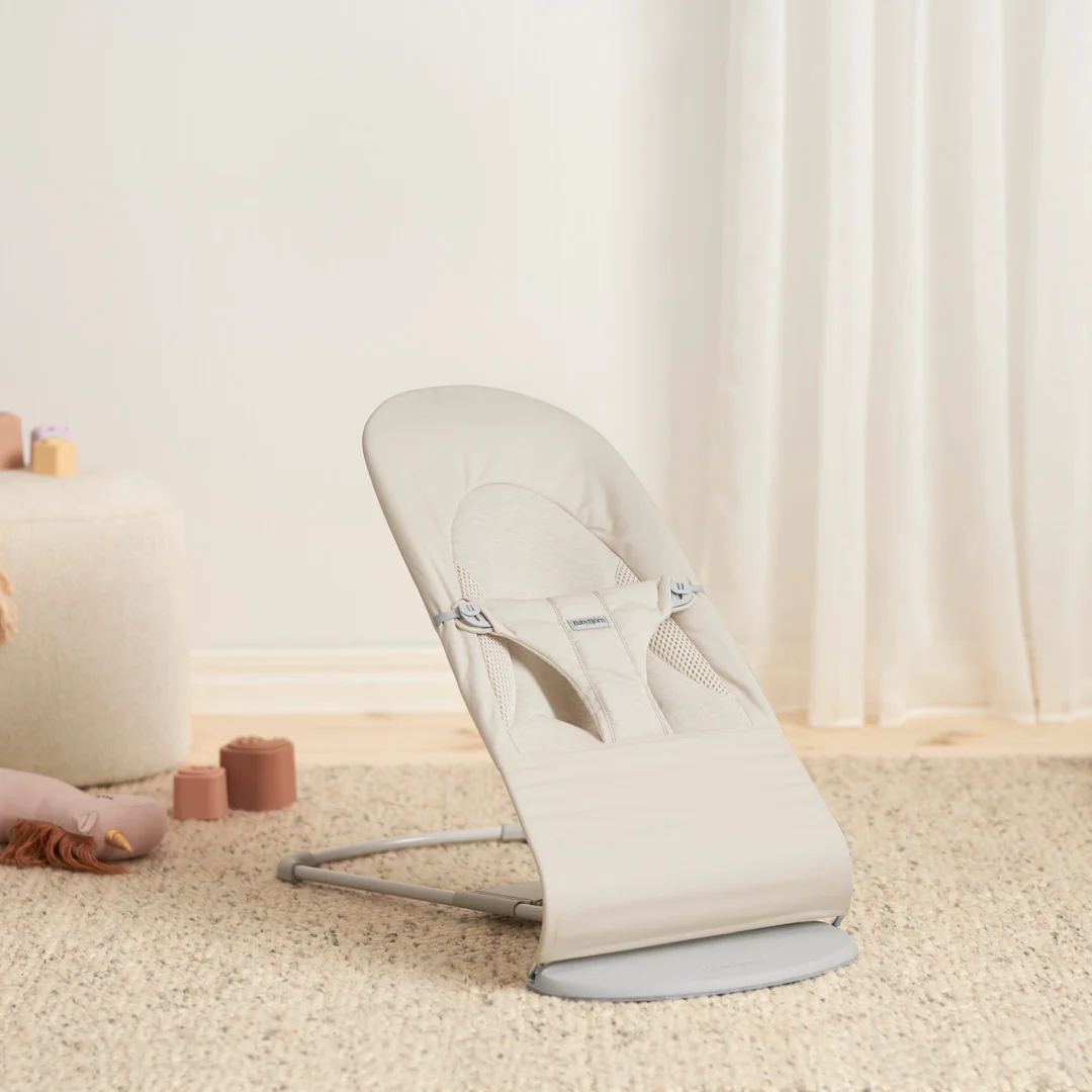 BabyBjörn Skråstol Balance Soft - Tri-Fabric - Lys Beige - Image 8