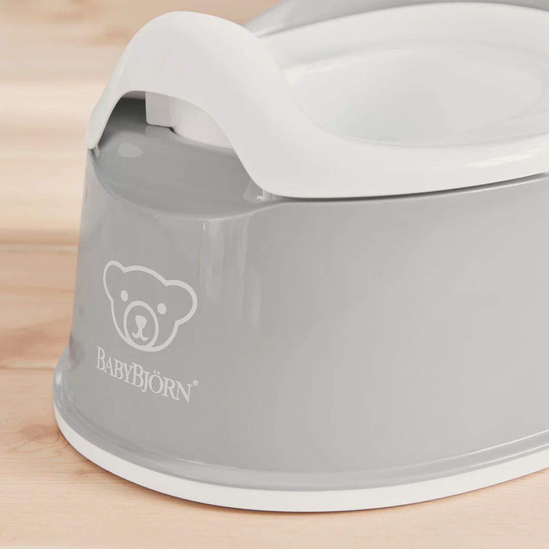 BabyBjörn Smart Potte - Grå/Hvid - Image 3
