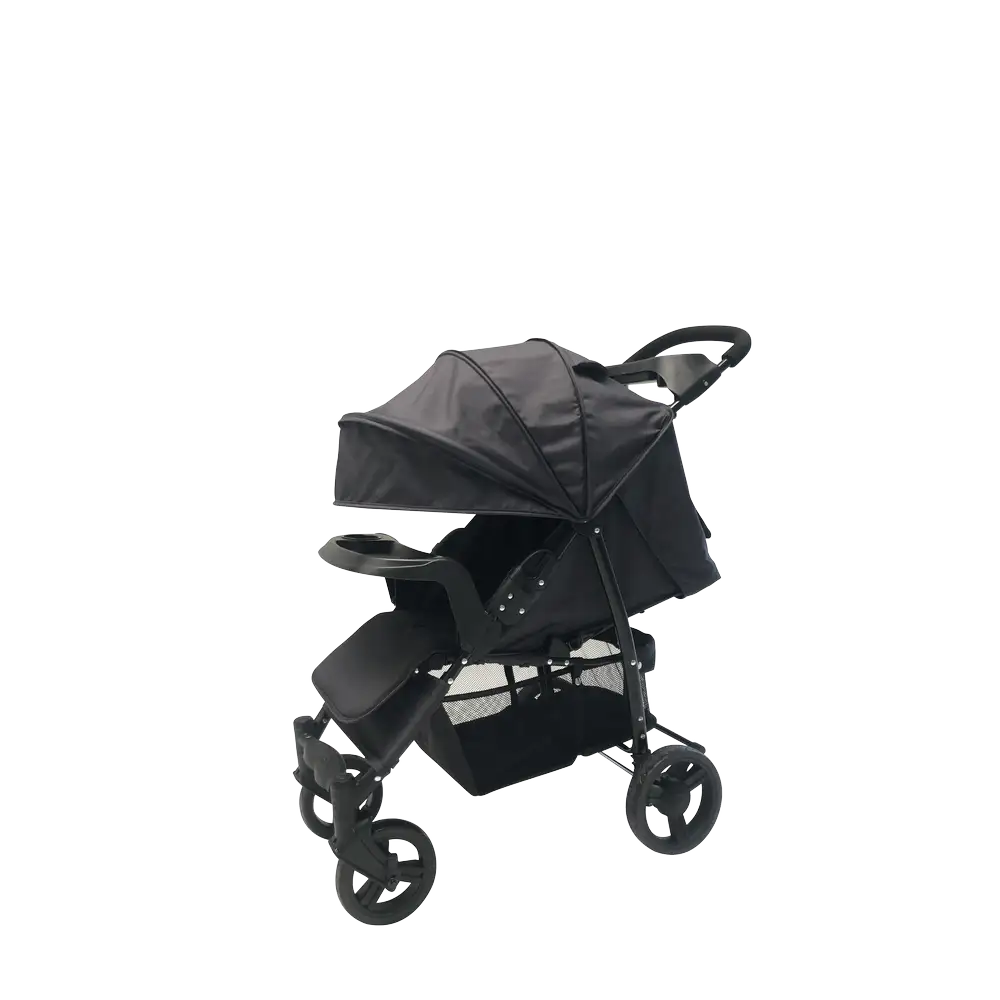 Basson Baby Foldevogn Antrasit - Image 2