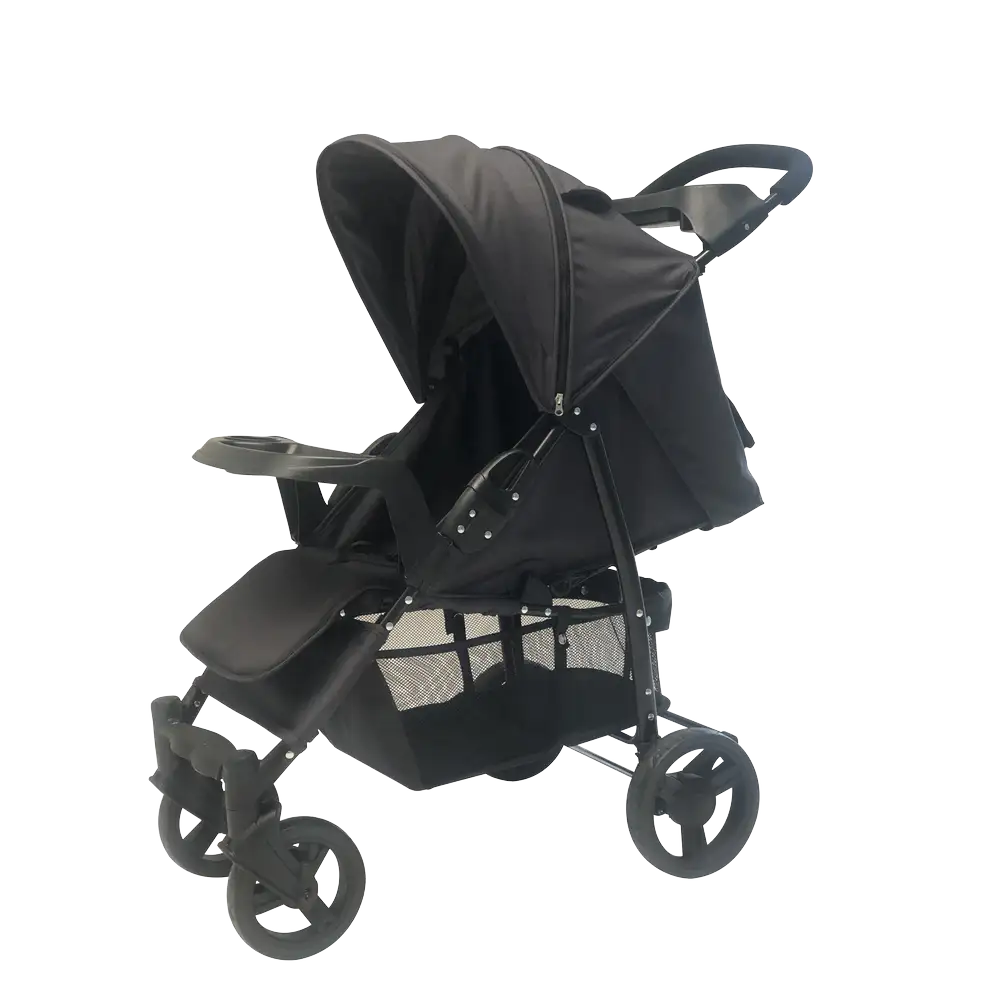 Basson Baby Foldevogn Antrasit - Image 4