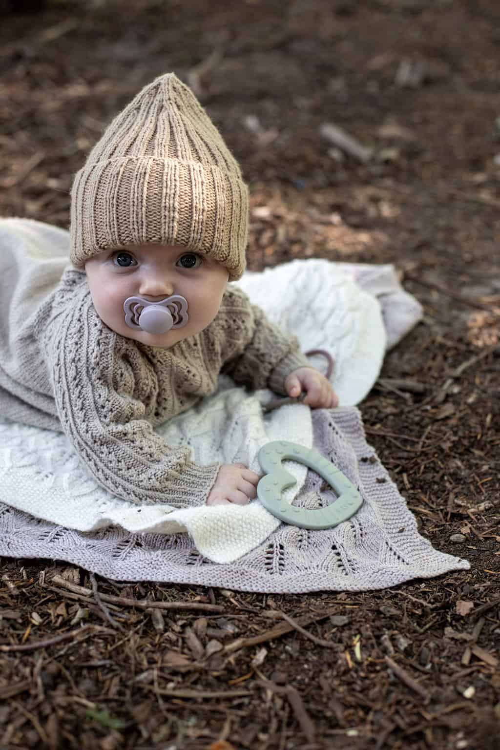 BIBS Baby Bitie Heart Sage - Image 3