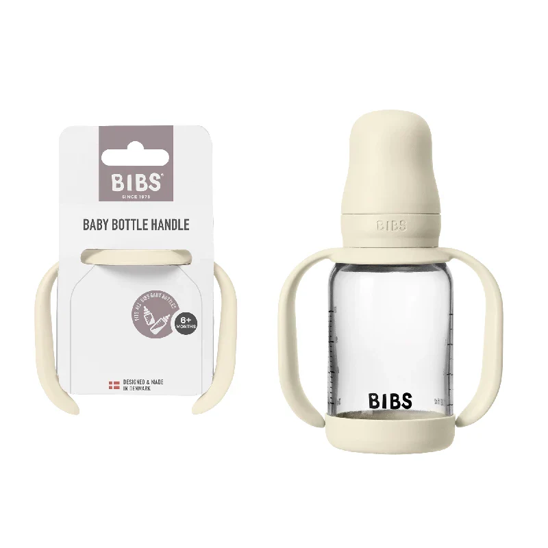 BIBS Baby Bottle Handle Ivory - Image 2