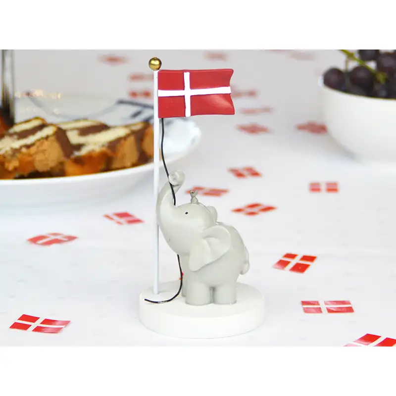 Kids By Friis Bordpynt - elefant og mus 13 cm - Image 3