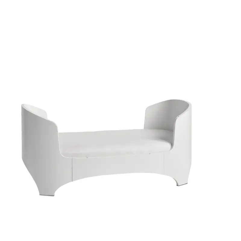 Classic baby-Jr. seng - Hvid - U. madras - Image 4