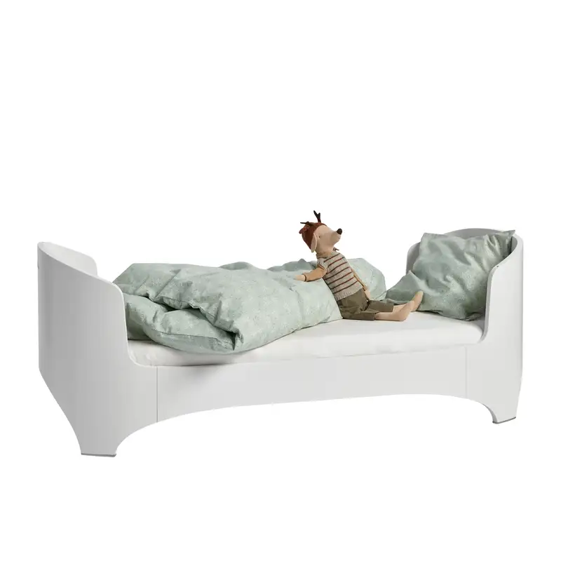 Classic baby-Jr. seng - Hvid - U. madras - Image 6