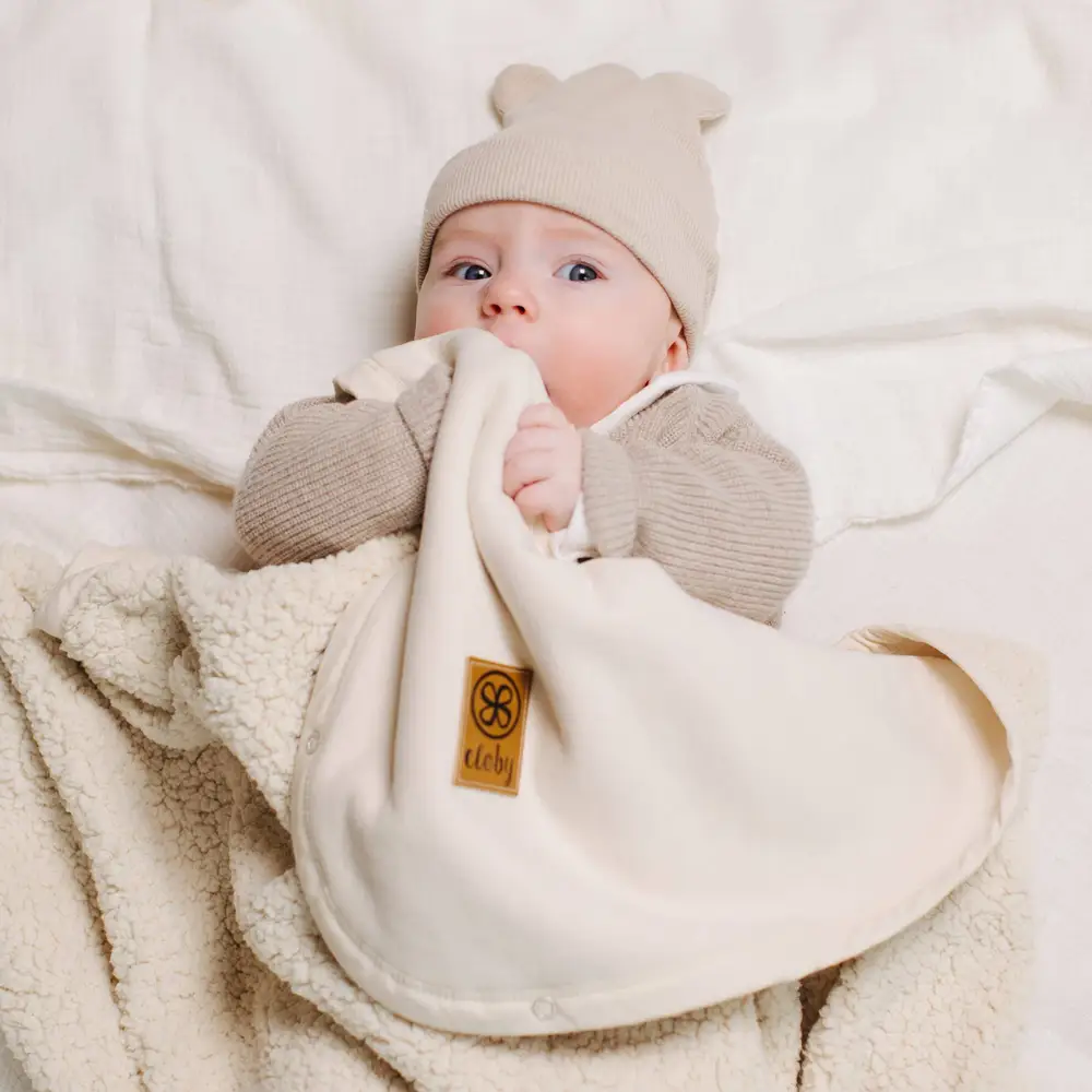 Cloby Teddy Blanket - Grå - Image 3