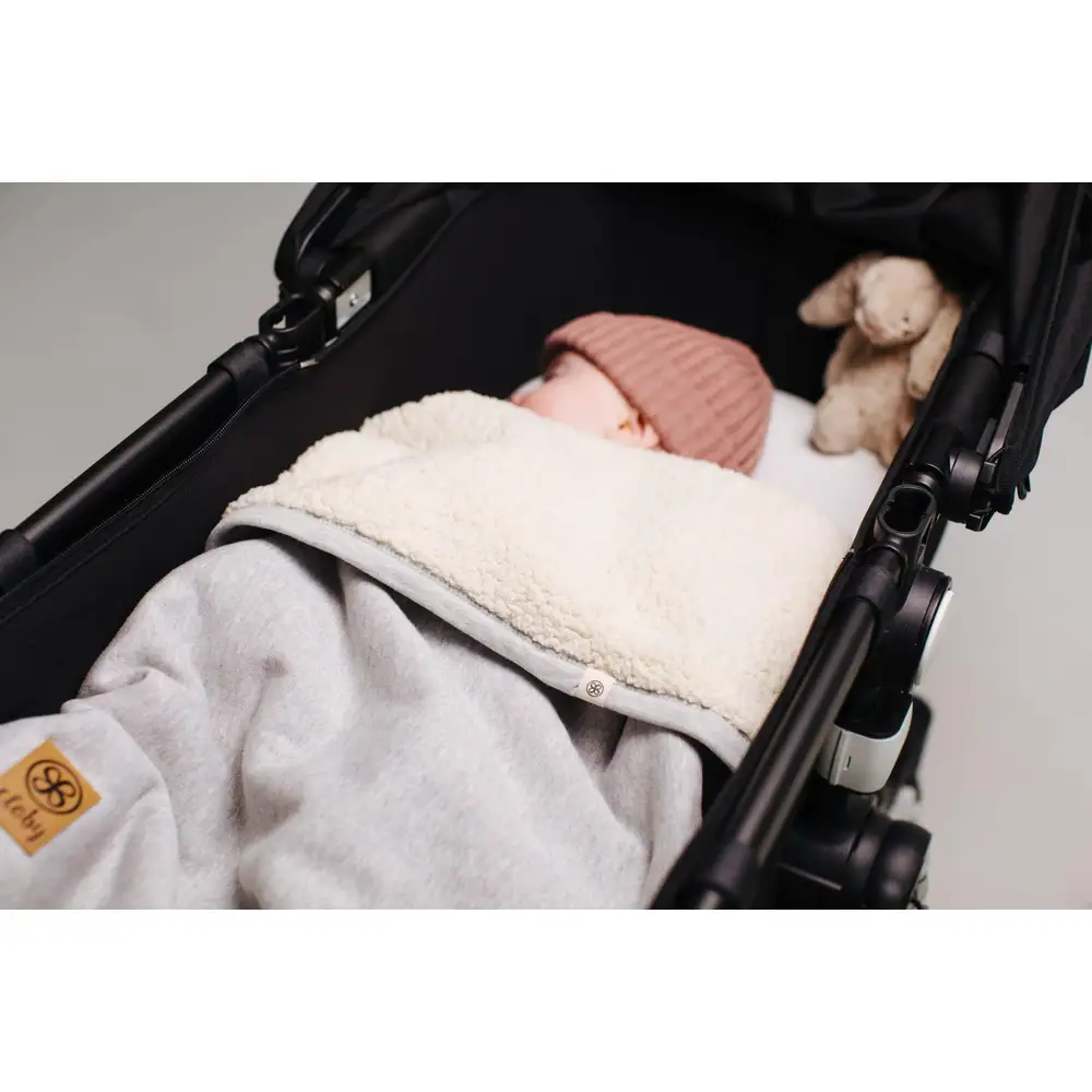 Cloby Teddy Blanket - Grå - Image 4