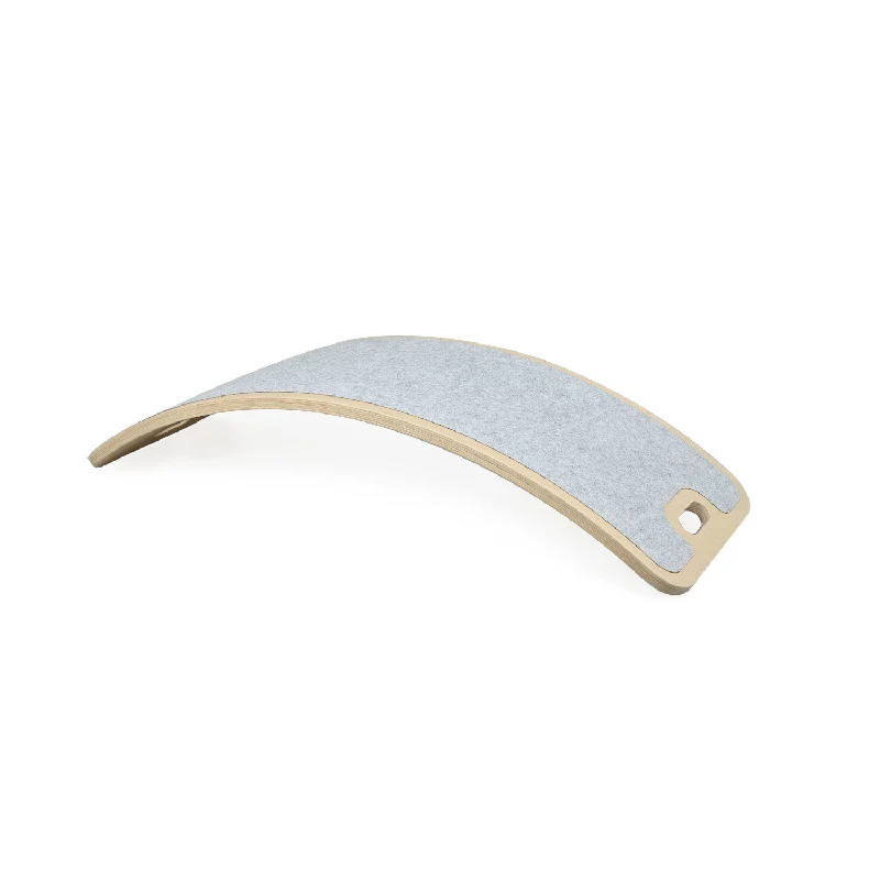 Curve Lab Major Arc - Balancebræt m. filtbeskyttelse - Light Grey