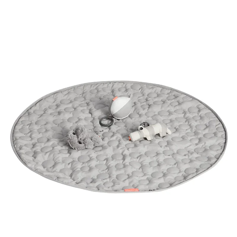 Done By Deer Activity Plau mat - Deer Friends - Grey - Image 3