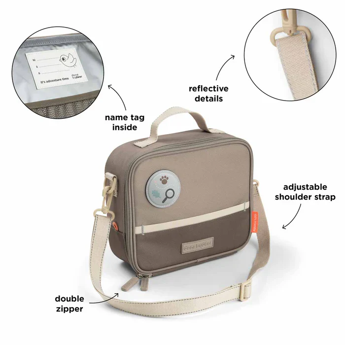 Done by Deer Termotaske Tiny trails 4l - sand - Image 5