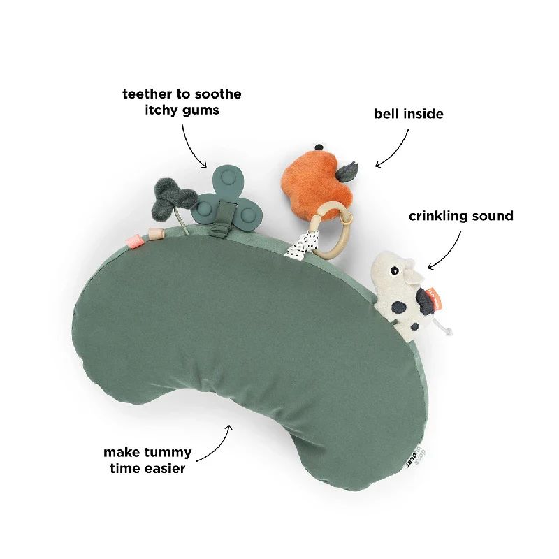 Done By Deer Tummy time aktivitetspude Tiny farm Grøn - Image 3