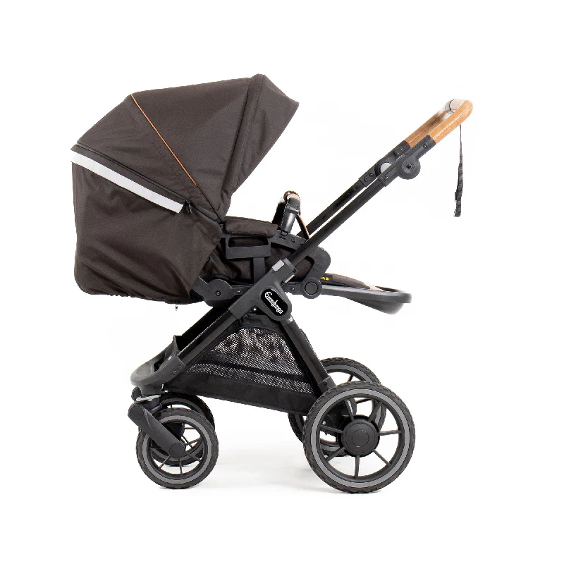 Emmaljunga SENTO PRO Flat Combi - Outdoor Brown - Image 11