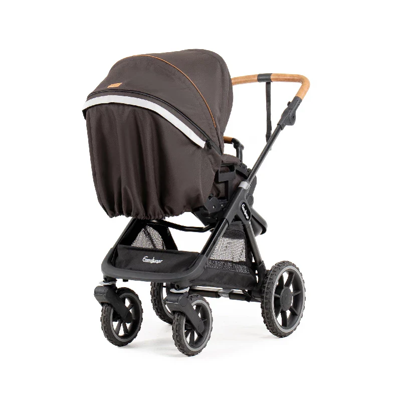 Emmaljunga SENTO PRO Flat Combi - Outdoor Brown - Image 13