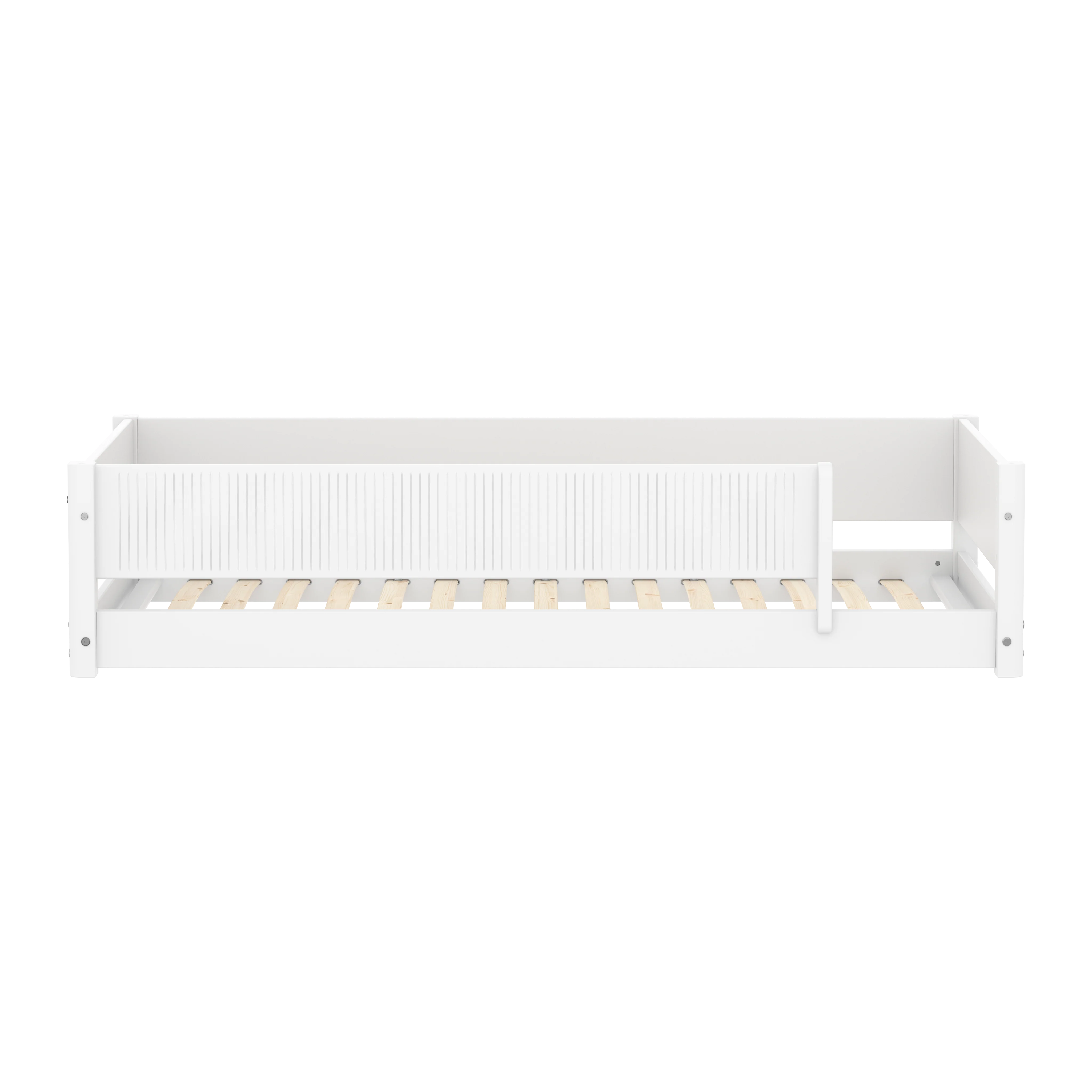 Flexa Montessori seng 90x200cm - massive sider og sengehest (massiv)