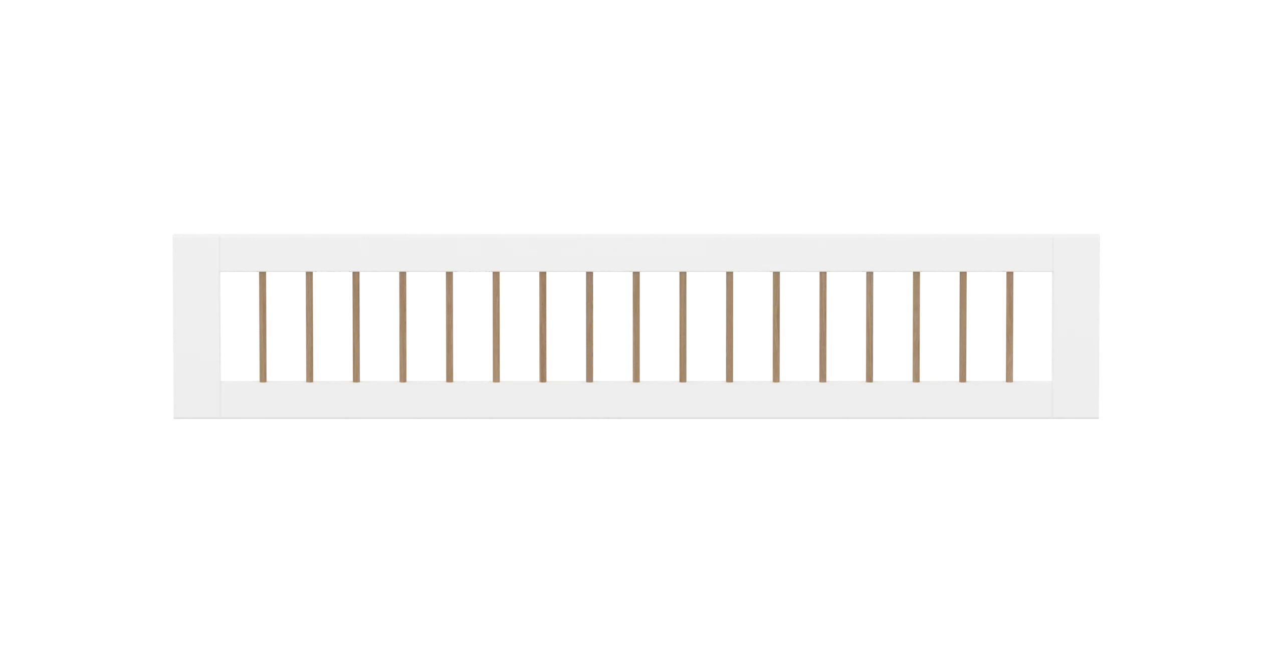 FLEXA NOR 3/4 Sengehest - Hvid/eg - Image 2