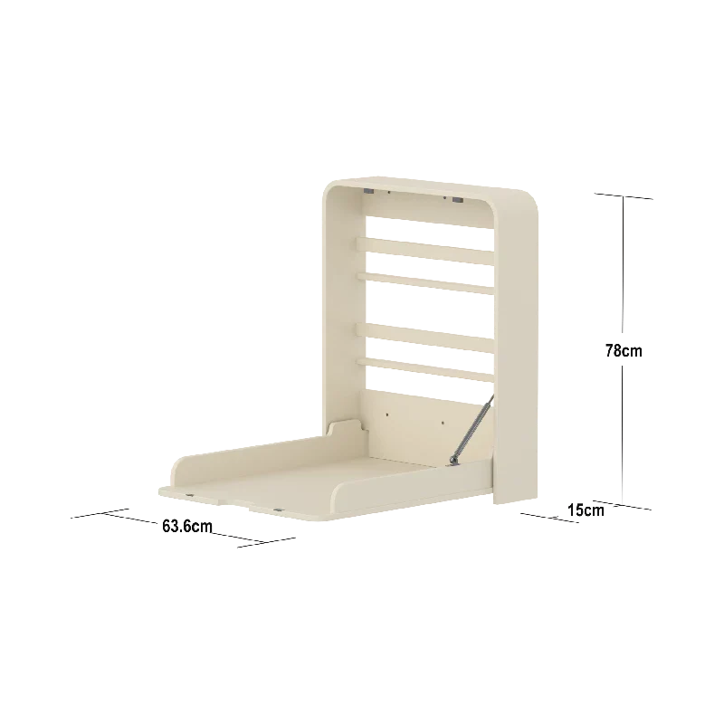 Flexa Nova puslebord væghængt Cream White - Image 4