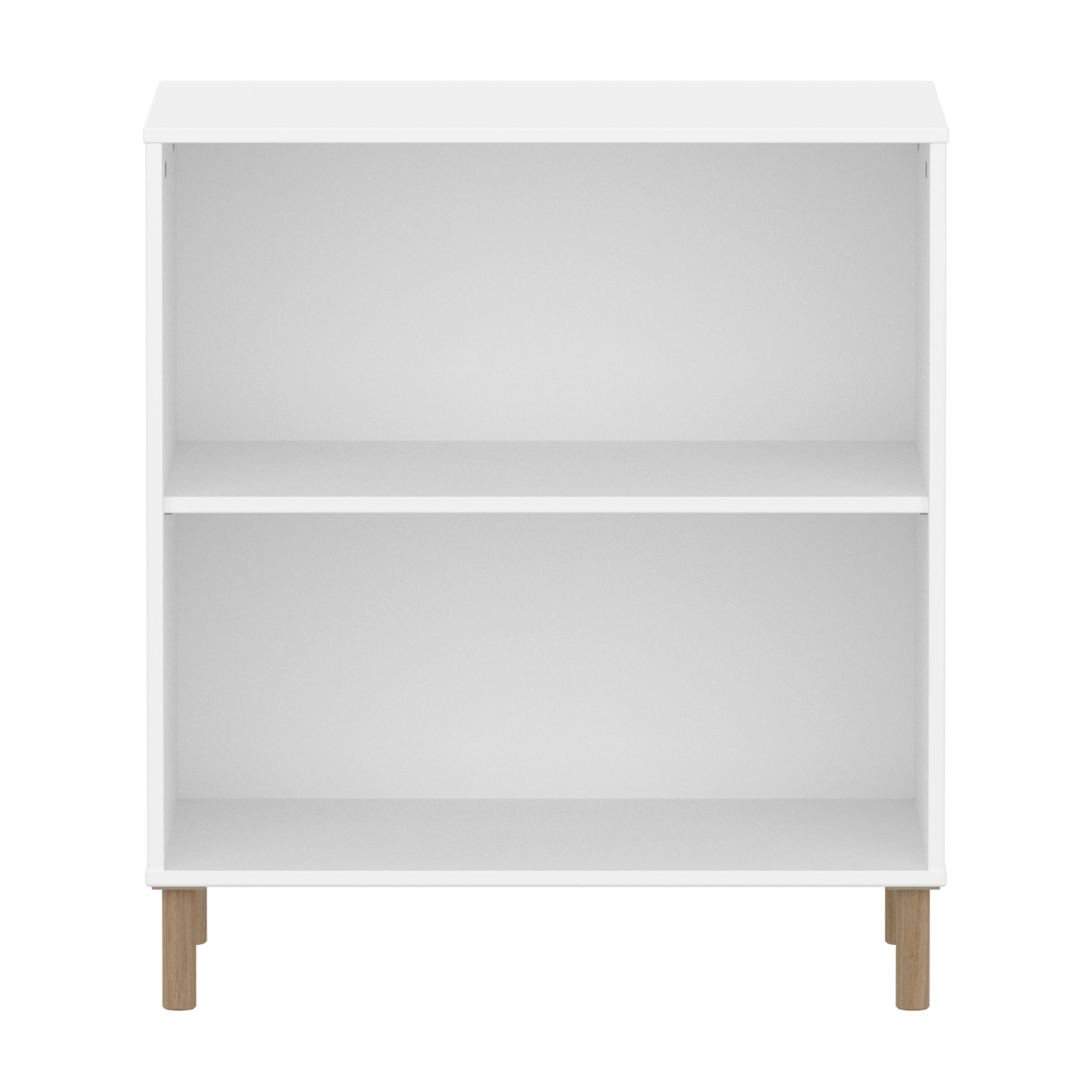 Flexa Saga Reol 84x75,5x45 Hvid/Egetræ - Image 2
