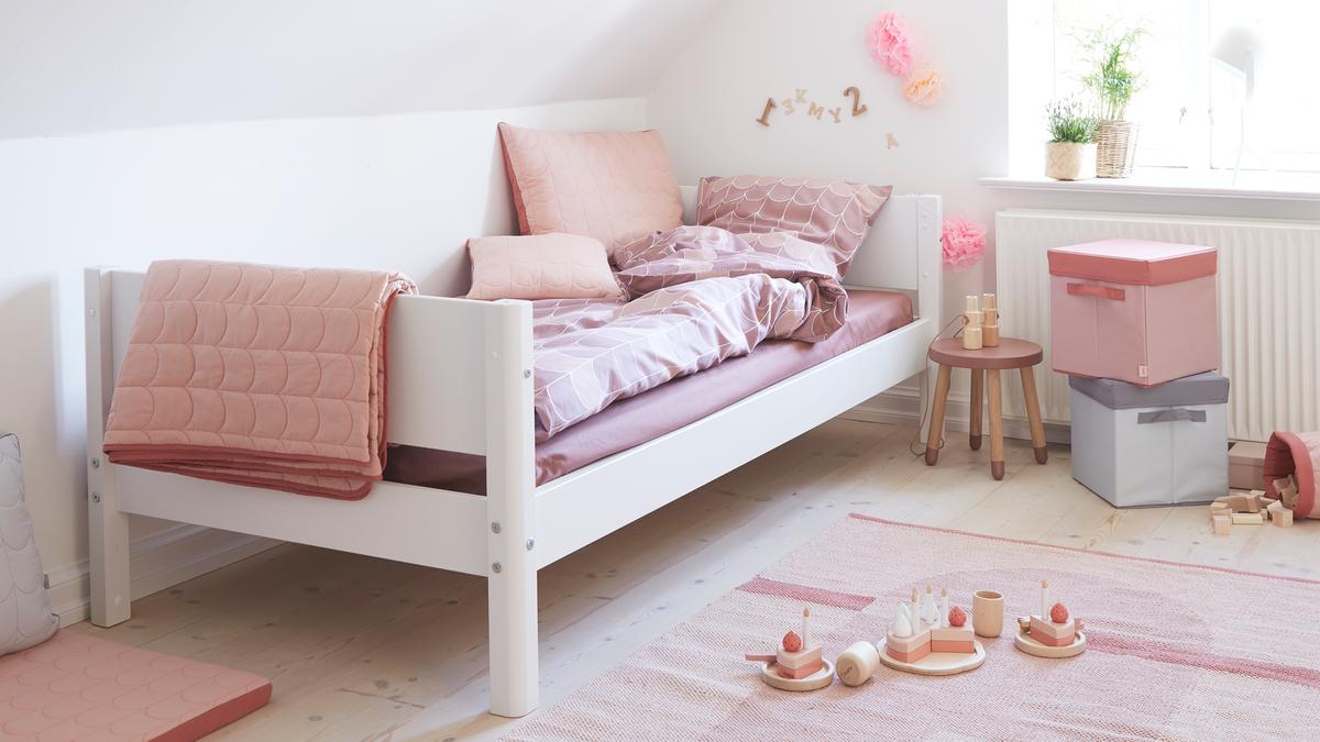 FLEXA WHITE Enkeltseng 90x200 cm - Hvid - Image 3