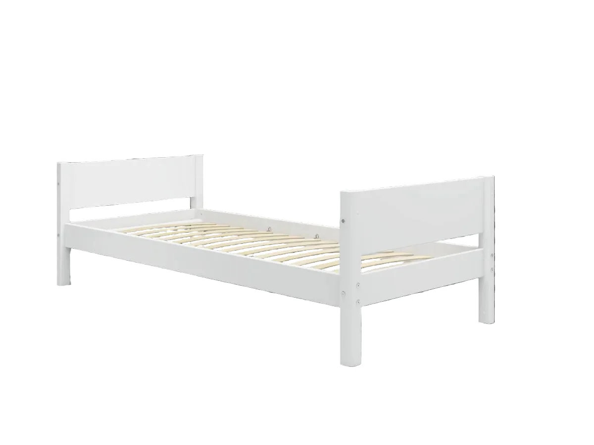 FLEXA WHITE Enkeltseng 90x200 cm - Hvid - Image 6