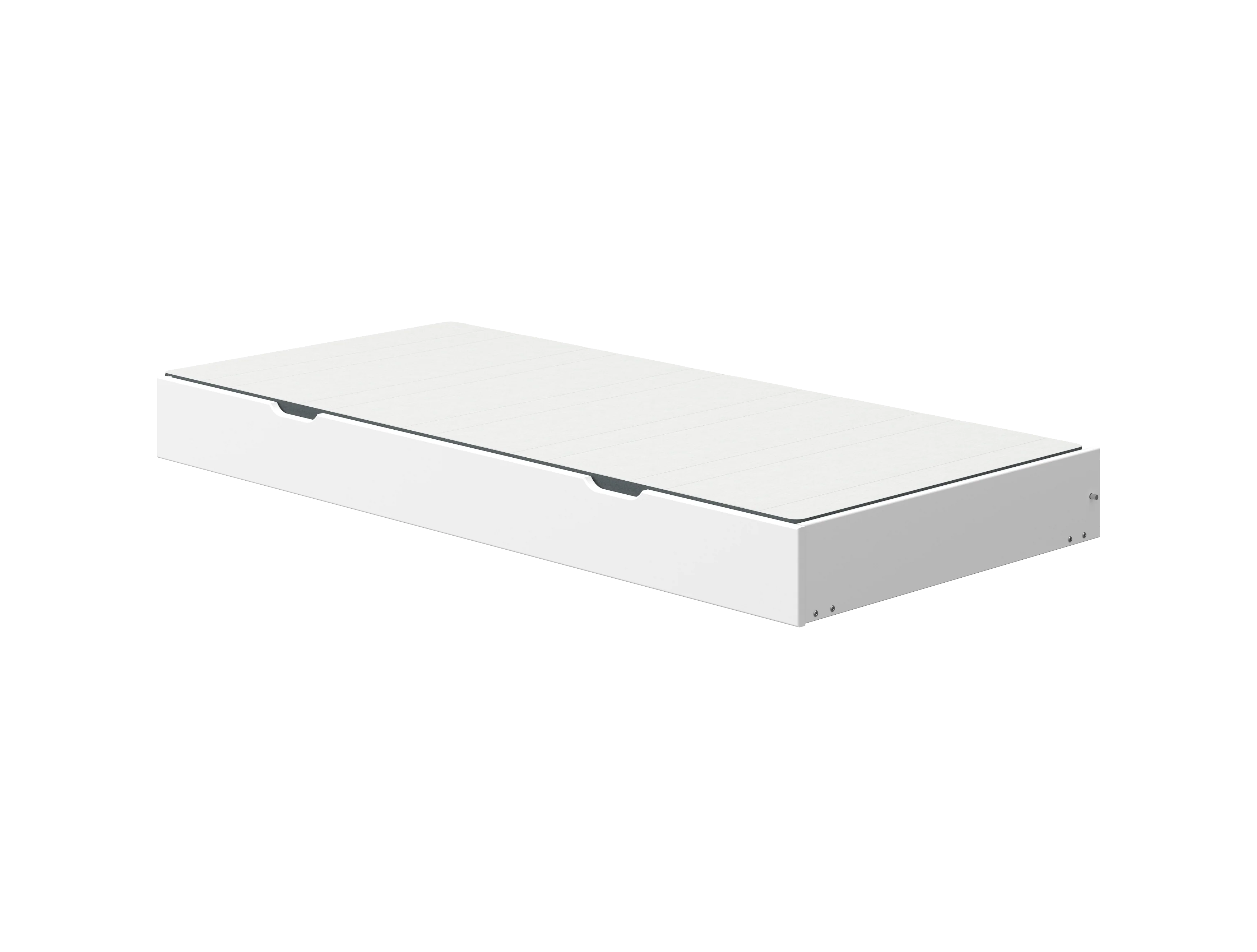 FLEXA WHITE/NOR Udtræksseng til enkelt seng 90 x 190 cm- Hvid