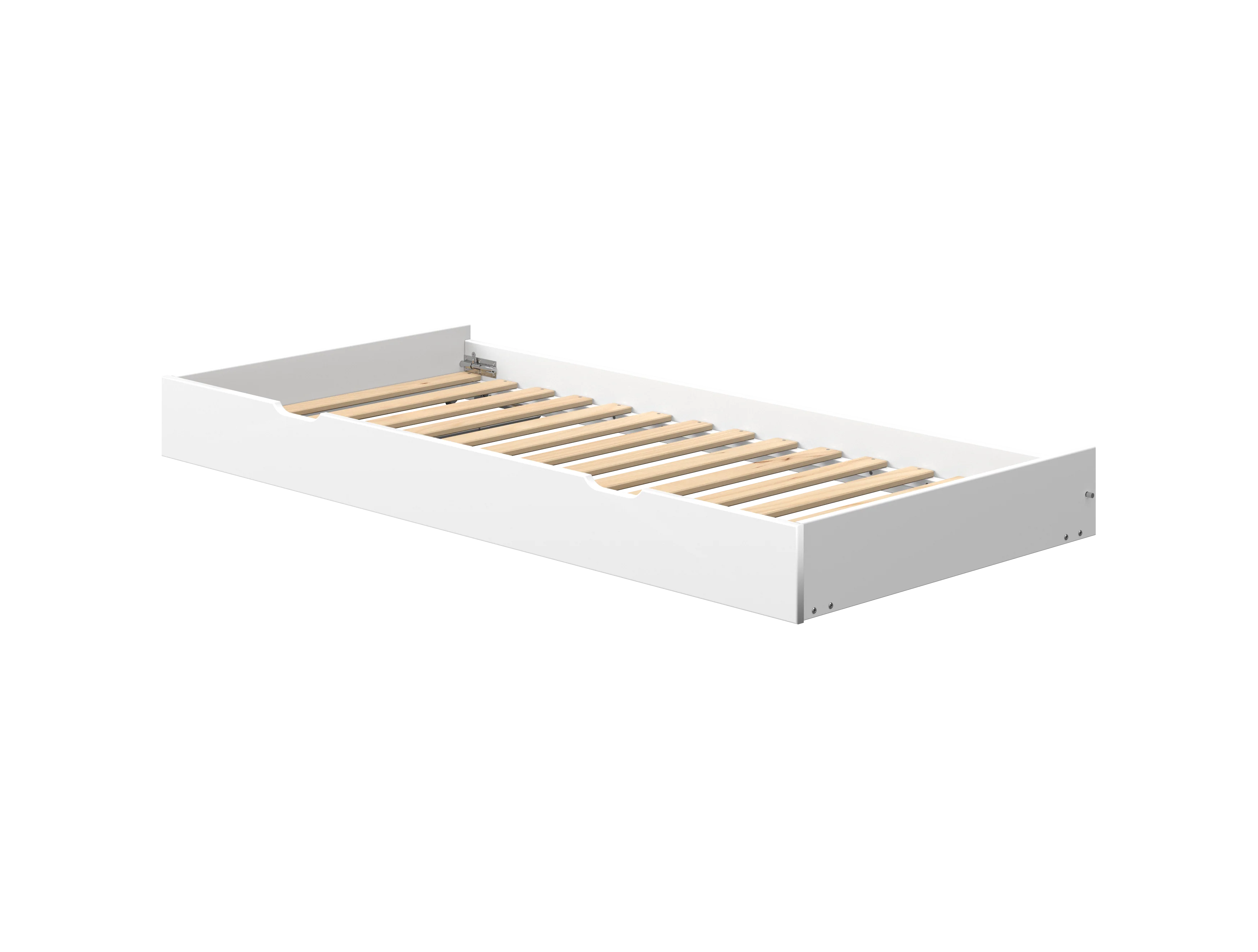 FLEXA WHITE/NOR Udtræksseng til enkelt seng 90 x 190 cm- Hvid - Image 2