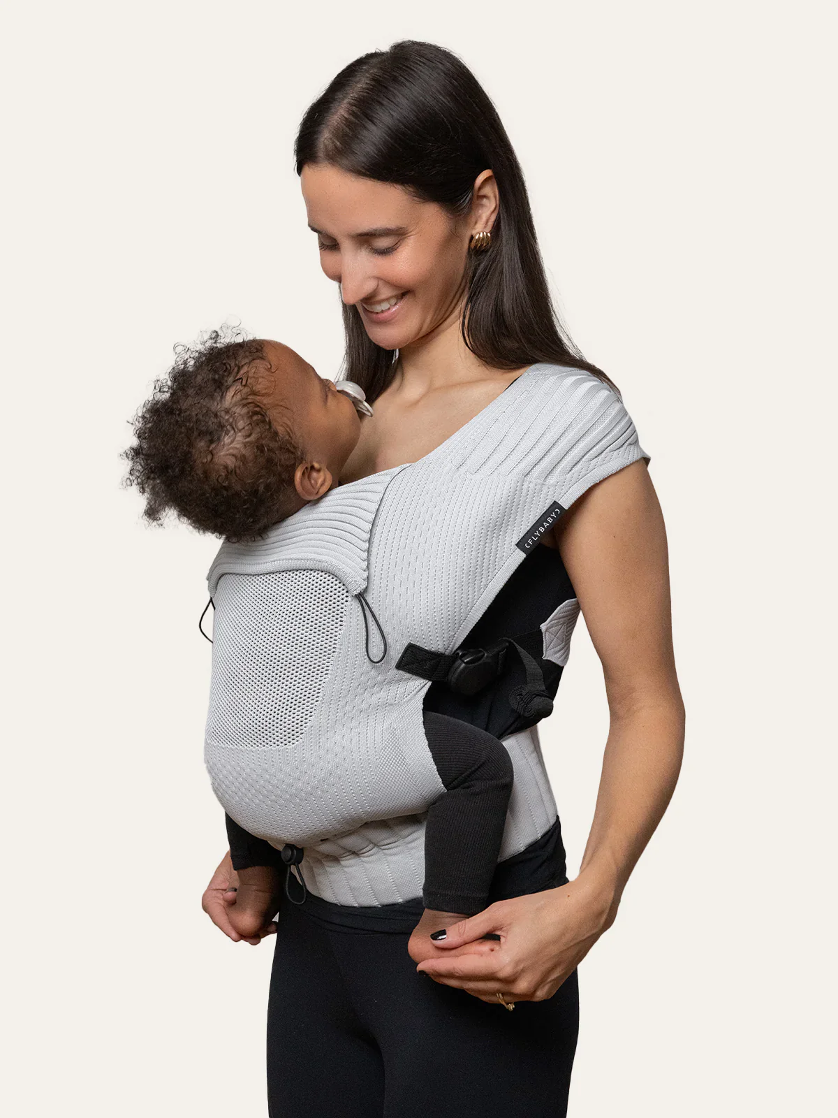 FlyBaby Bæresele - Grey - Image 3