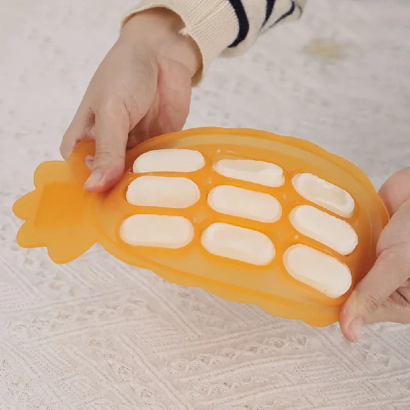 Haakaa Pineapple Frysebakke - Tangerine - Image 2
