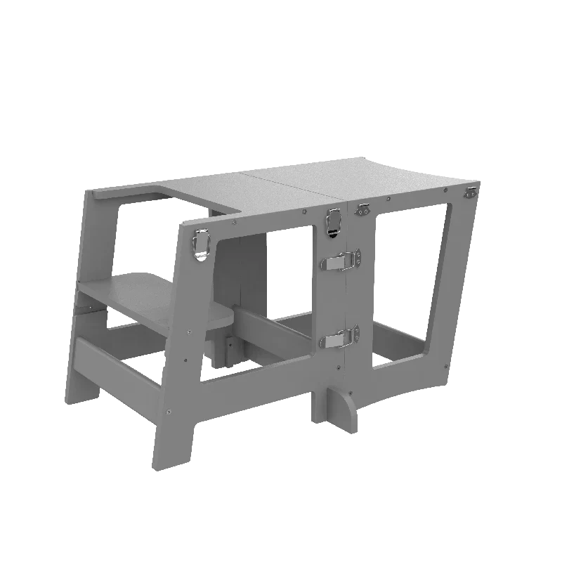 Hemmingsen Kids 3 - i - 1 Maya Læringstårn Grå - Image 7