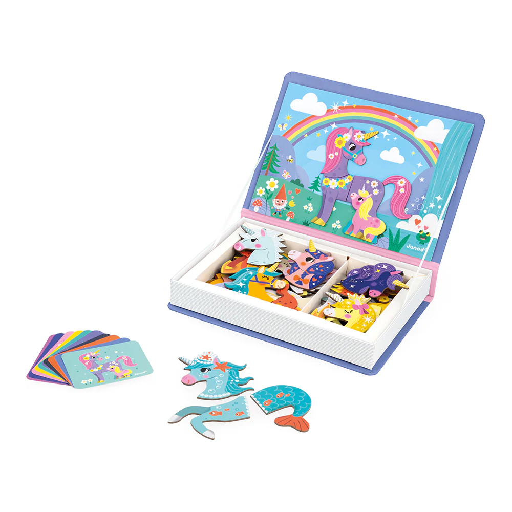 Janod Magnetibook - Unicorn