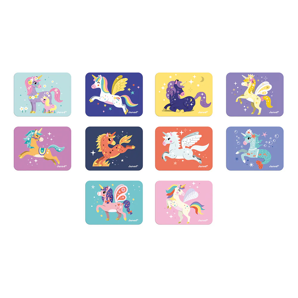 Janod Magnetibook - Unicorn - Image 2