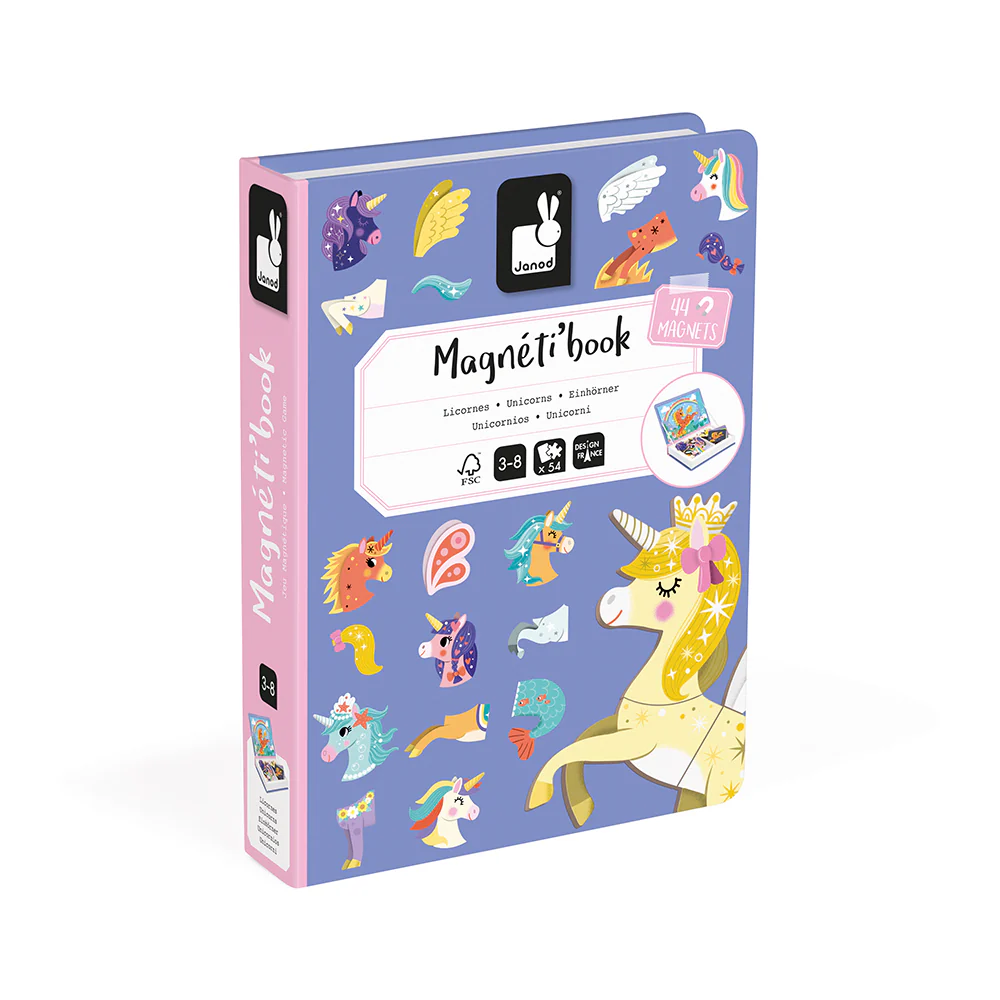 Janod Magnetibook - Unicorn - Image 4