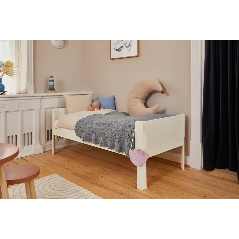 Flexa Nova Junior seng 150x70cm Cream white - Image 3