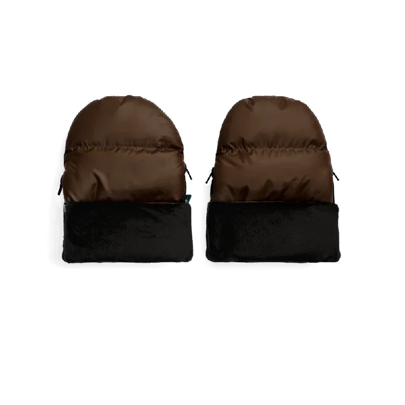 KONG.WALTHER Østerbro Handsker Puffer Chocolate Brown - Image 2