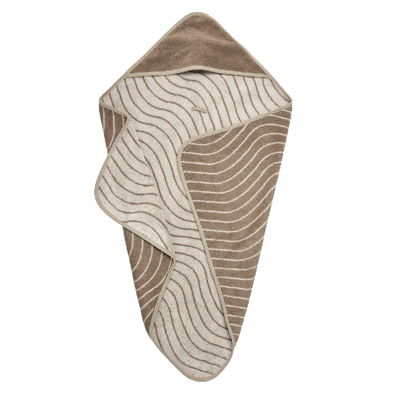 Leander Hoodie - Woodland - Økologisk bomuld - Cappuccino