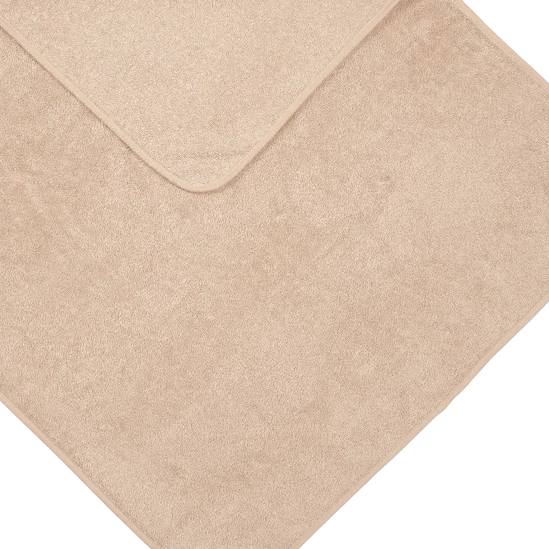 Little Dutch - Badehåndklæde 75x75 cm - Pure Beige - Image 3