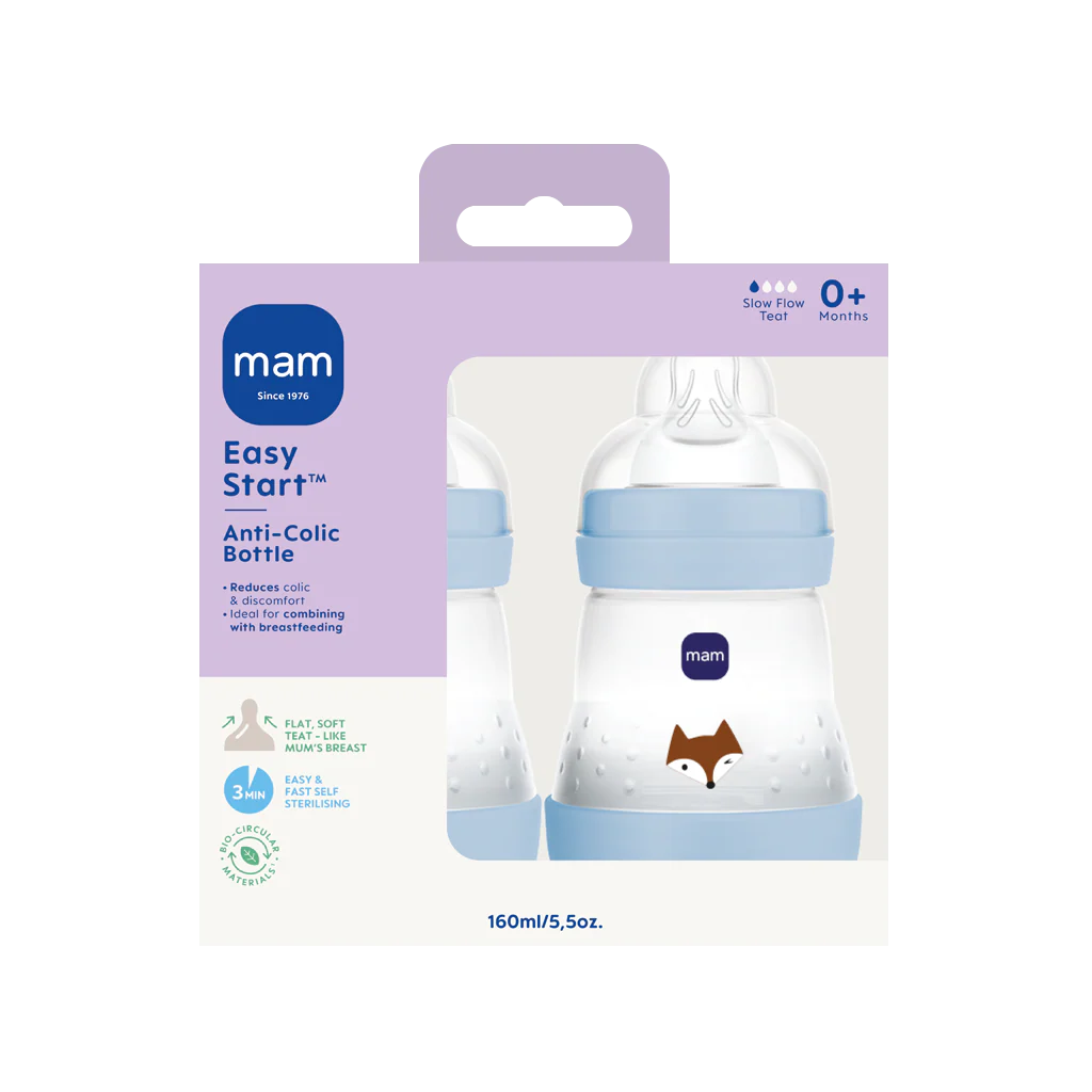 MAM Easy Start Anti - Colic 160ml 2p Blue - Image 2