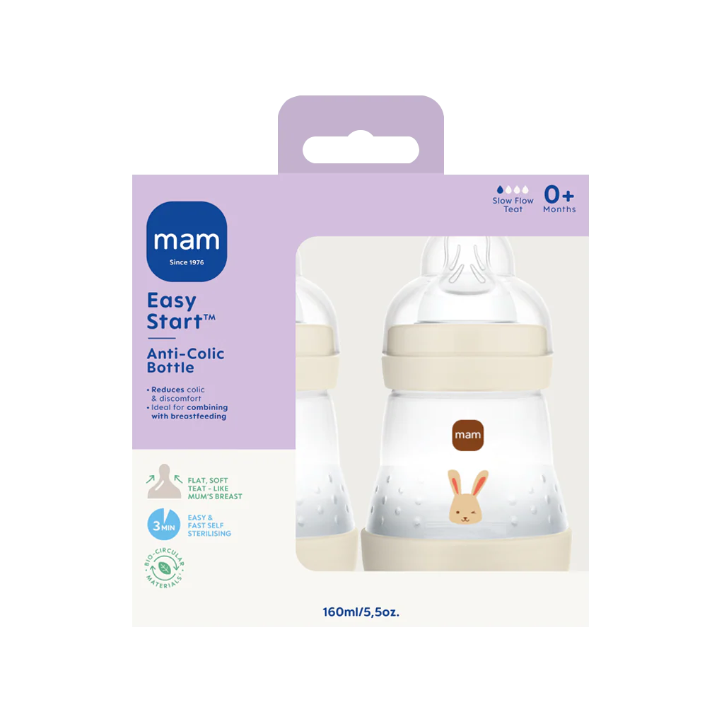 MAM Easy Start Anti - Colic 160ml 2p Neutral - Image 2