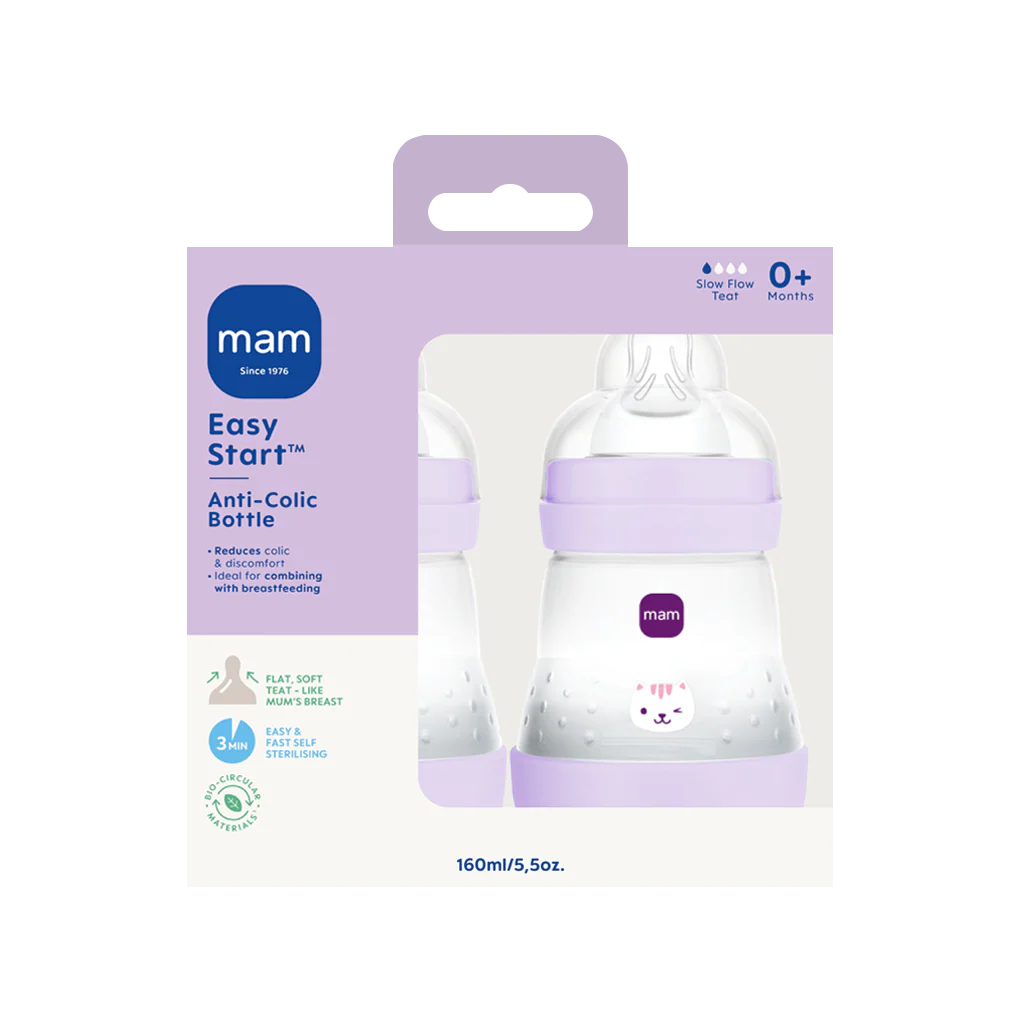 MAM Easy Start Anti - Colic 160ml 2p Pink - Image 2