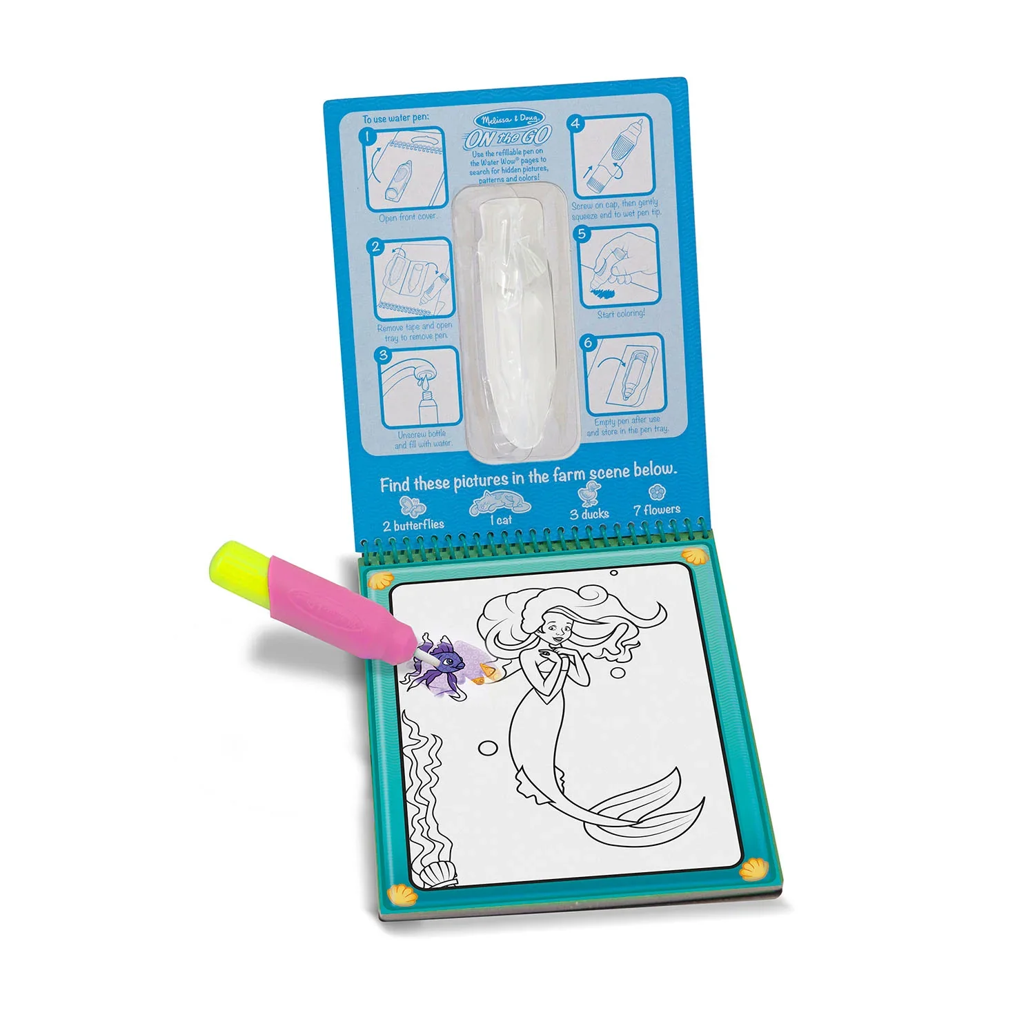Melissa & Doug Malebog "Water Wow!" - Fairy Tale - Image 3