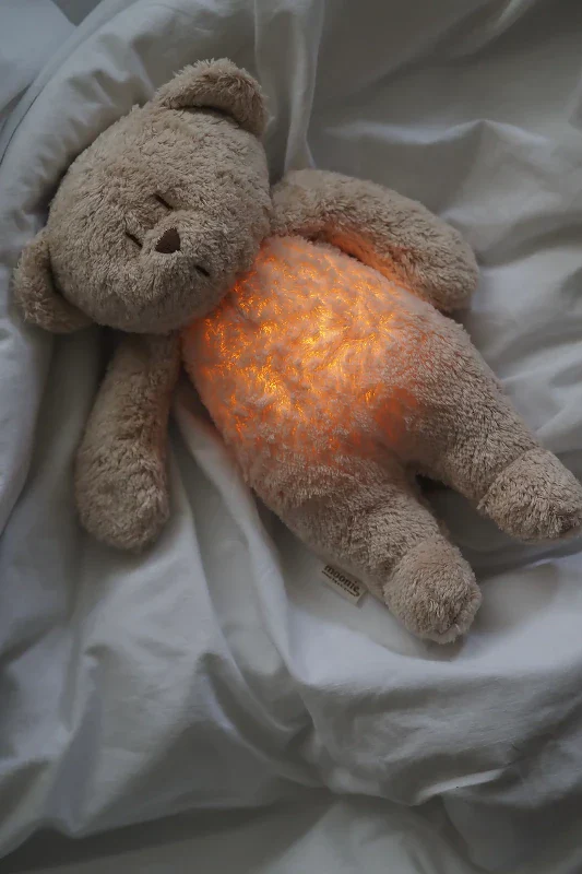 Moonie økologisk brummende bjørn m. Lampe - sand natur - Image 5