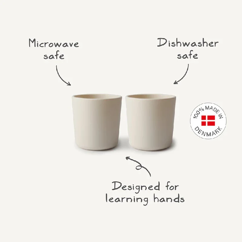 Mushie Cup - vanilla - (set of 2 pcs) - Image 3