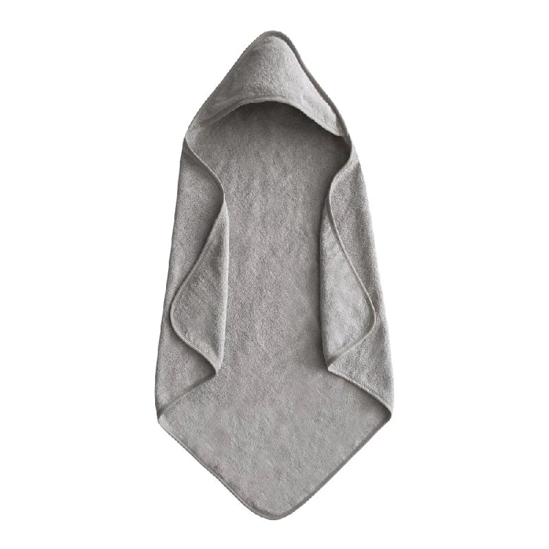 Mushie Hættehåndklæde Gray