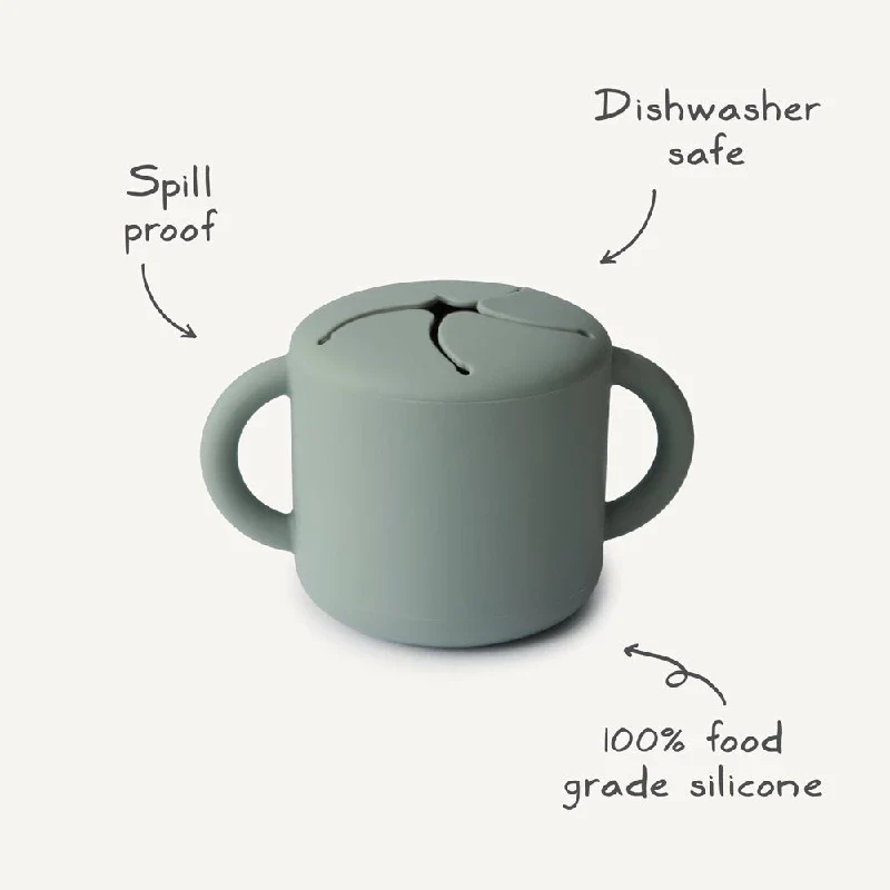 Mushie Snack Cup - soft lilac - Image 3